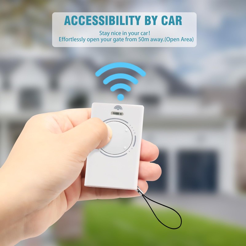 2 x Garage Door Remote Control for Gates 433MHz Compatible