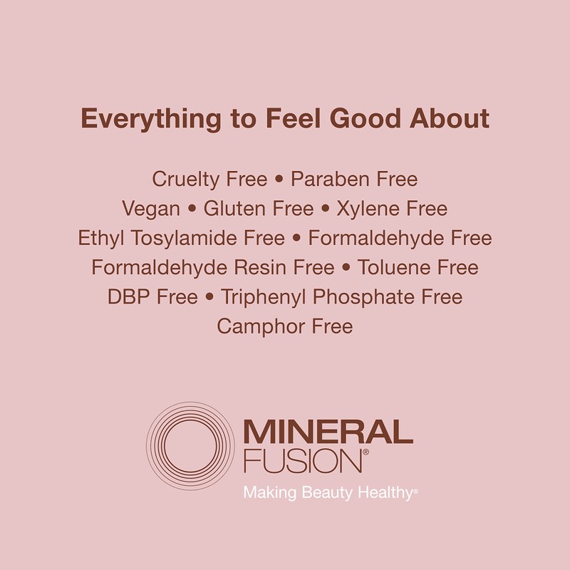 Mineral Fusion Nail Polish, Red, Head Over Heels Head Over
