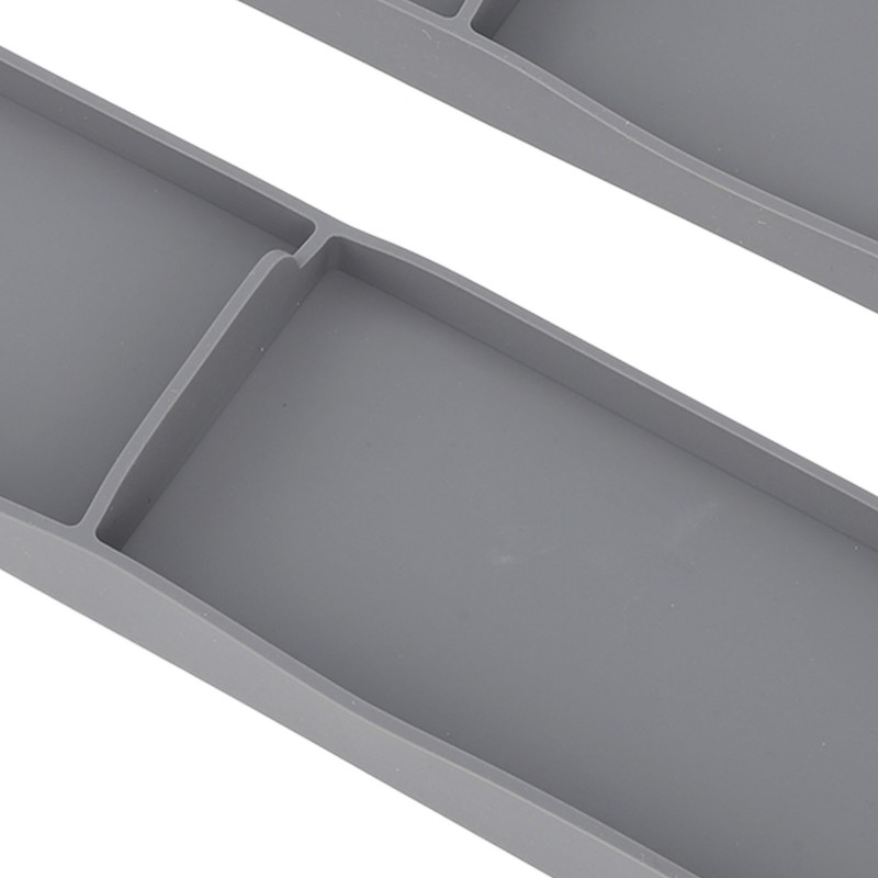 2PCS Stove Top Shelf Silicone Spice Rack Magnetic Back 2