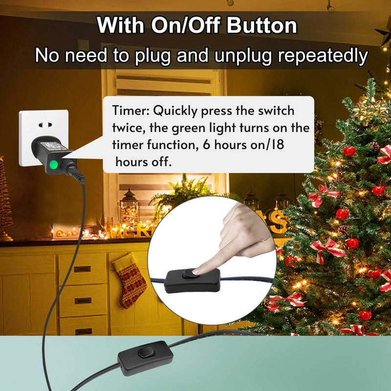 PremierAdapter Replacement Power Supply CZJUTAI JT-EL/FC31V 3.6W for Christmas Lighting,