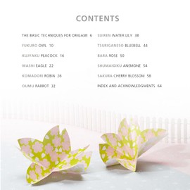 Origami Flowers and Birds: Paper pack plus 64-page book