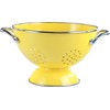 Reston Lloyd Calypso Basics 1.5 Quart Powder Coated Colander, Lemon