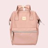 Himawari Water Resistant Canvas Backpack Bag with Side Pockets -