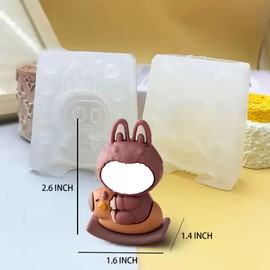 Silicone Chocolate Candy Mold,Siliconeice Cube Tray Mold for Cocktails,Silicone Molds for Chocolate Resin Food Crafts Soap (Q-01(2pcs))