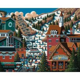 Dowdle Jigsaw Puzzle - Ski Park City - 500 Piece