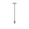 Eglo York Pendant Light Steel 60 W Matt Nickel
