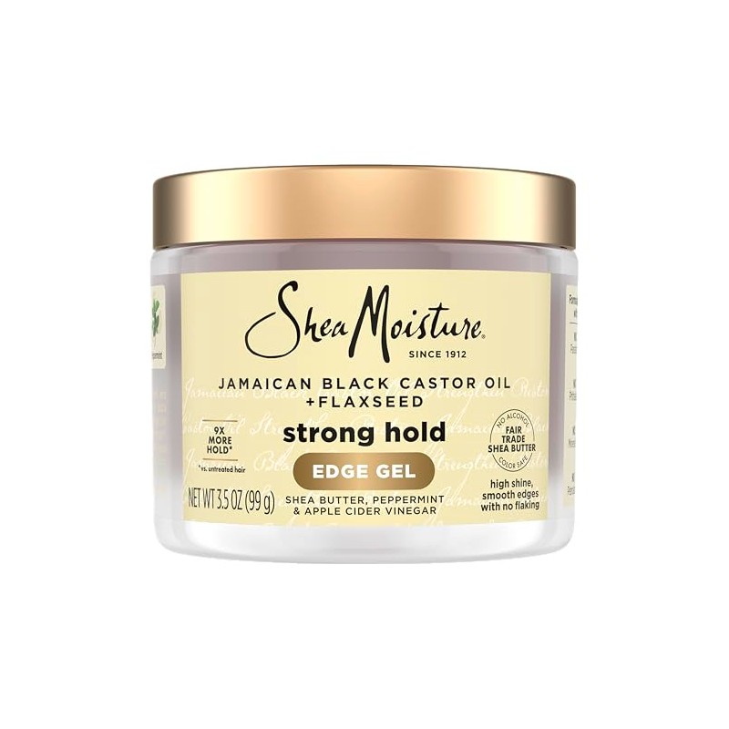 SheaMoisture Styling Aid - Aceite de ricino negro jamaicano, 3.5