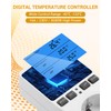 230 V Temperature Controller Sockets Heemol Thermostat Heating, Frost Monitor