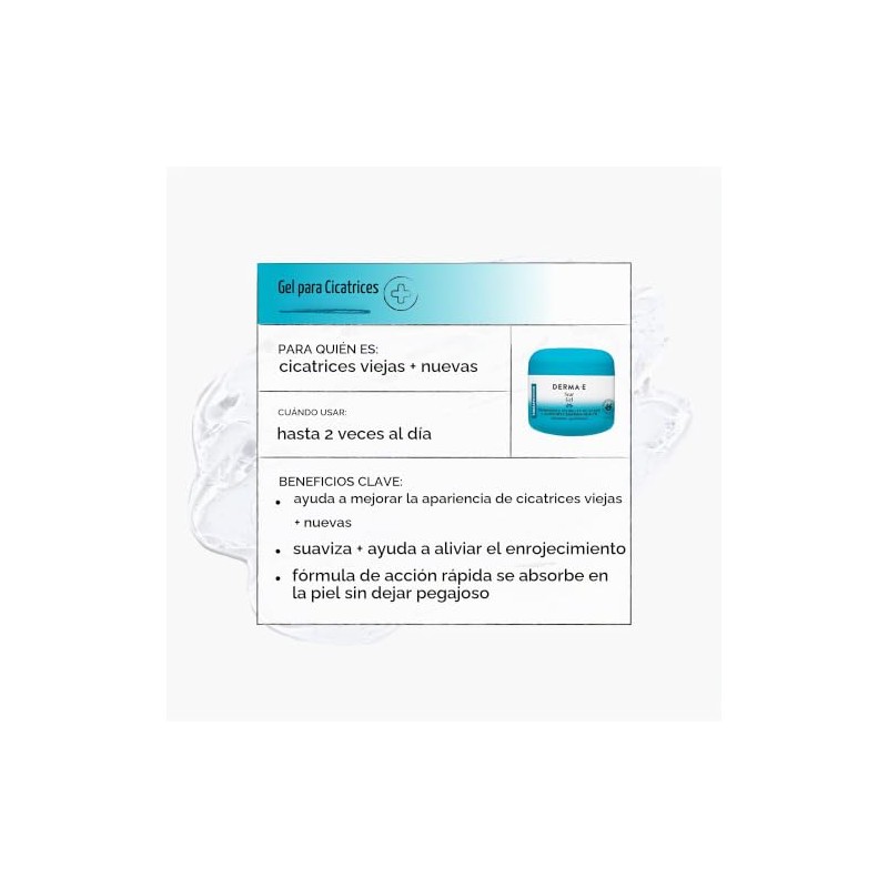 Derma e Scar Gel, 2 oz (56 g)
