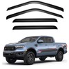 KPY Window Visor Compatible with Ford Ranger SuperCrew 2019-2024, 4PC