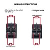 35A /40A 125/250VAC High Current Heavy Duty Welding Machine Rocker