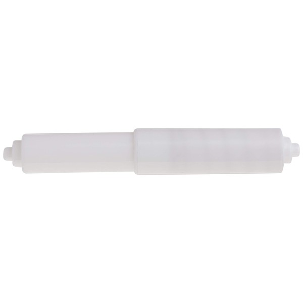 DANCO Spring-Loaded Toilet Tissue Holder Rod, White, 1-Set (88648), +