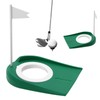 Golf Putting Mat Practice, Plastic Golf Putting Hole Training Aids,