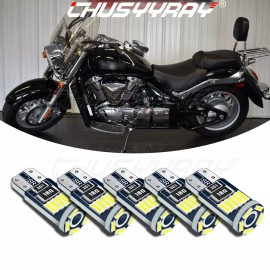 CHUSYYRAY 2 Super Mini LED bulbs for Suzuki Hayabusa GSX1300R 2004 to 2019 marker headlamp