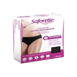 Saforelle Black Panty for Menstruations - S