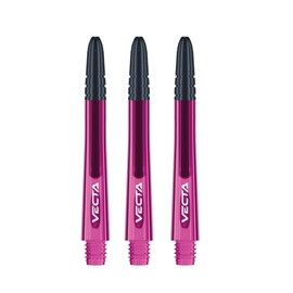 WINMAU Vecta Pink Intermediate Dart Shafts (Stems) - 1 set per pack (3 dart shafts in total)