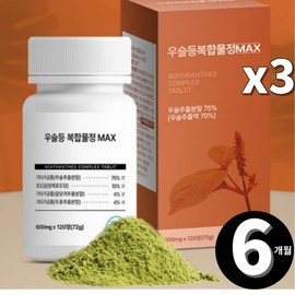Coriander Complex Premium Tablets A total of 6 months’ worth of Coriander Complex Premium Tablets / 우슬등복합물 프리미엄 정 총 6개월분