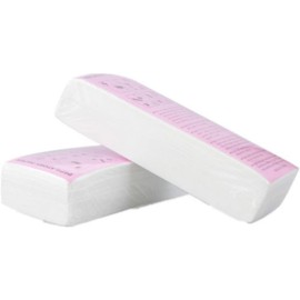 Tiras de depilación Papel de cera herramienta depilatoria desechable Epilator no tejido para el cuerpo facial depilación 100pcs tiras de depilación