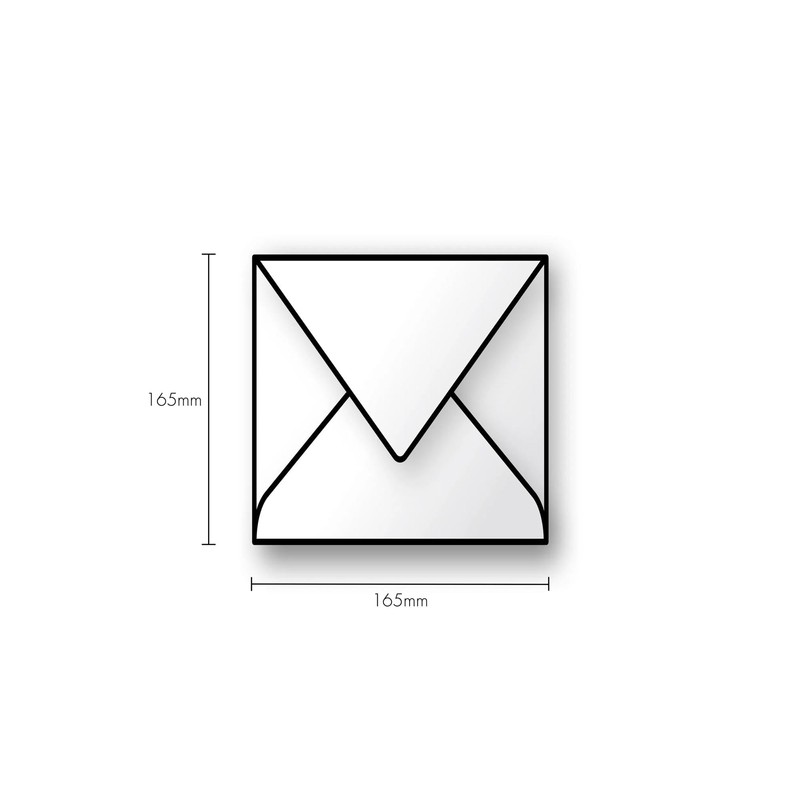 Clairefontaine 5193C Pack of 20 Envelopes Pollen 16.5 x 16.5