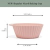 The Silicone Kitchen Reusable Silicone Baking Cup Silicone Muffin Liners