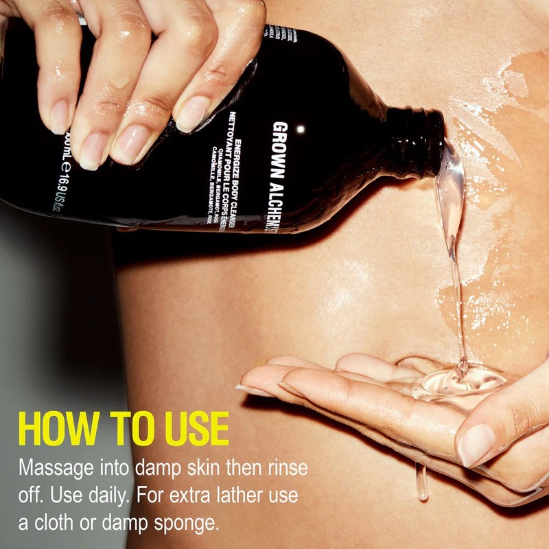 Grown Alchemist Energize Body Cleanser 500ml