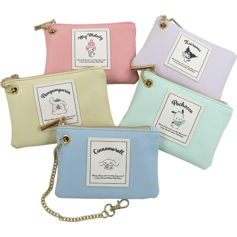 Aldi Sanrio SR14 Commuter Pass with Reel Key Case, pom