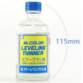 Gunze Leveling Thinner 110ml / Lacquer Thinner Leveling Gunze Thinner Mr. Hobby Lacquer / Plastic Model Gundam Gunpla Bottle Lacquer Painting / 군제 레벨링 신너 110ml/ 락카신너 레빌링 군제신너 미스터 하비 락카/프라모델 건담 건프라 병락카 도색