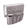 OhMill Minimalist Sofa Armrest Organizer Caddy - Grey, Fits Most