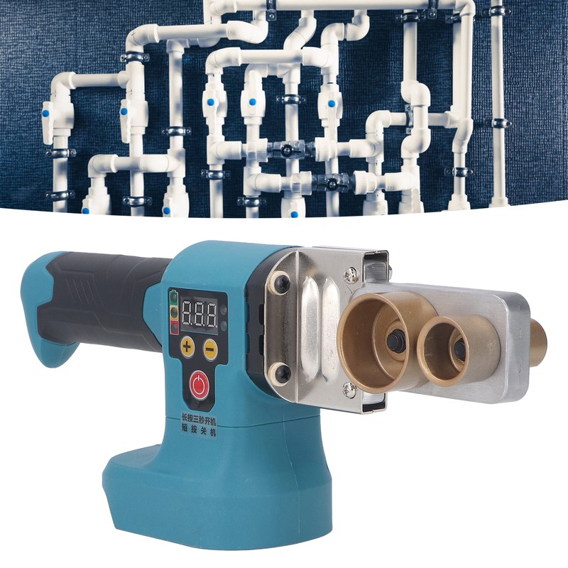 Water Pipe Hot Melt Machine Lithium Rechargeable Household PPR Welding