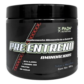 Padn Nutrition Pre Entreno 150g Sabor Mora Azul
