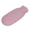 550ml Hot Water Bag Silicone Plush Cute Cartoon Explosion Proof