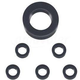 Amavoler Fuel Line Grommets Seal Sleeves 6Pcs Aftermarket Parts Fit For 1994-2008 Navistar International DT466E DT466 i530E.