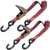 VULCAN Ratchet Tie Downs - 6 Foot - 2 Pack