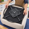 Heavy Duty Q235B Steel Recliner Swivel Ring Base with 10