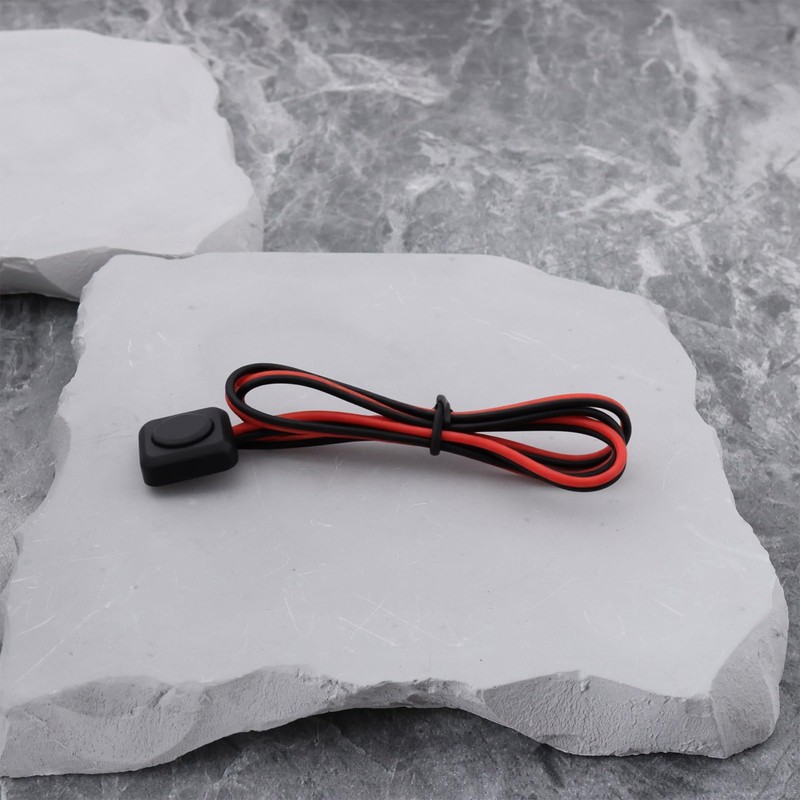 VGOL 2pcs Momentary Switch 12V 24V Small Push Button Switch