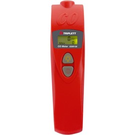 Triplett GSM130 Portable Carbon Monoxide (CO) Meter - 0 to 999ppm with Adjustable CO Alarm Level