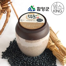 (함양군)용추골된장집 국산 재료로 만든 용추골 쥐눈이콩 청국장가루 500g Yongchugol Doenjang House Domestic Ingredients Yongchugol Black Soybean Cheonggukjang Powder 500g