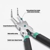 7" inch Circlip Pliers Set 4pcs Heavy Duty Internal/External Snap