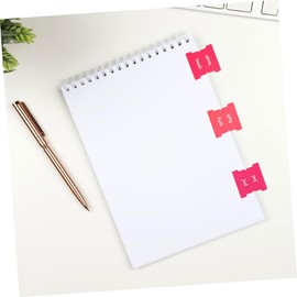 Operitacx 6 Blatt Bibel Index Tags Tabs Buch Anmerkungszubehör Seitenmarkierungen Rosa Aufkleber