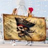 Pirate Flag – Jolly Roger Flag with Pirate Map –
