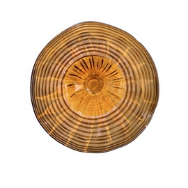 Dale Tiffany AV13108-D12 Handover Hand-Blown Art Glass Wall Décor Plate, 12-Inch, Orange/Amber