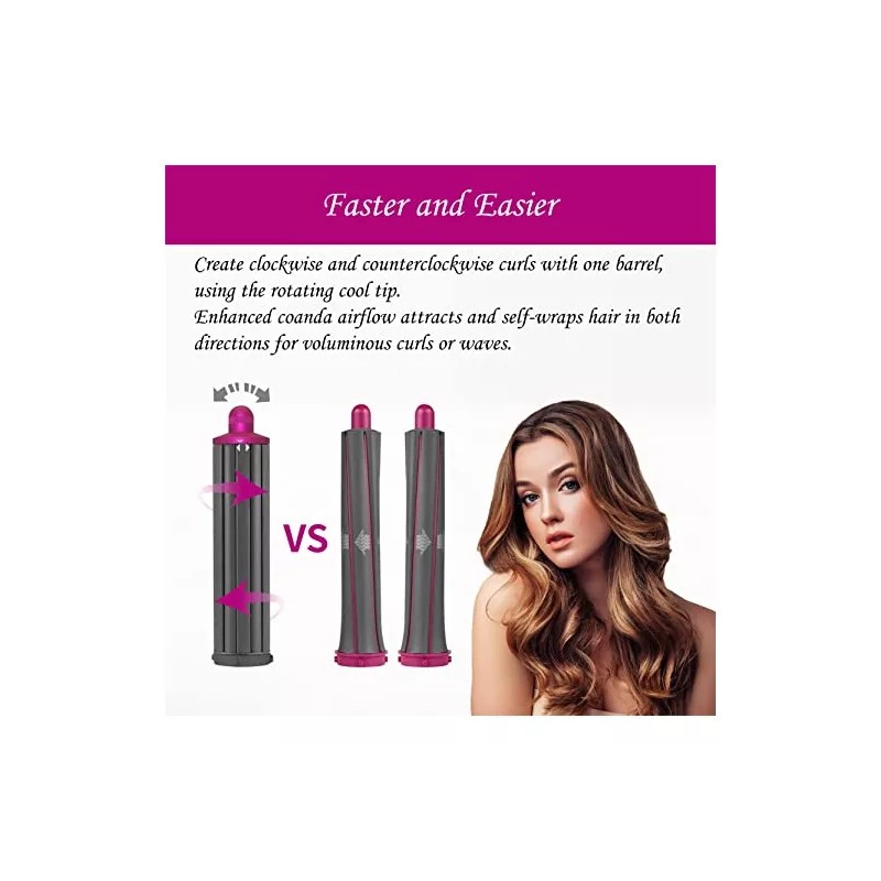 Esctabalt Barriles Rizadores 40mm/1.6puLG P/ Dyson Airwrap Styler