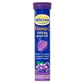 Haliborange Effervescent Sugar Free Vitamin C Blackcurrant