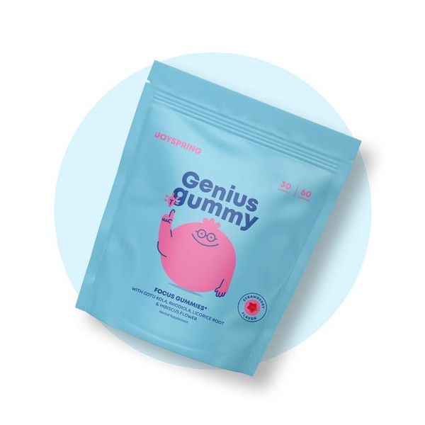 JoySpring Genius Gummies - Focus & Clarity Gummies for Kids