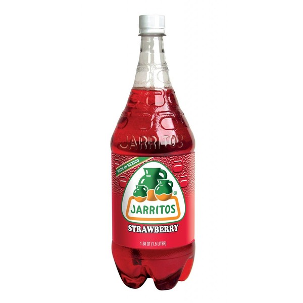 Jarritos Drink, Strawberry, 50.7 Ounce (Pack of 8)