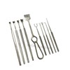 Set of 10 Pieces Skin Retractors and Tissue Desmarres Eyelid