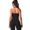 JN JANPRINT Gym Sets for Women 2 Piece Backless Sports
