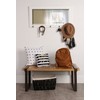 DesignOvation Kate and Laurel Pub Mirrors with 5 Metal Hooks,