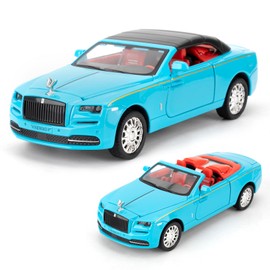 imtfzct 1/32 Rolls-Royce Dawn Model Cars,Diecast Alloy Toy Car with Sound and Light Functions, Collectible Pull Back Vehicle, Gift for Children Blue