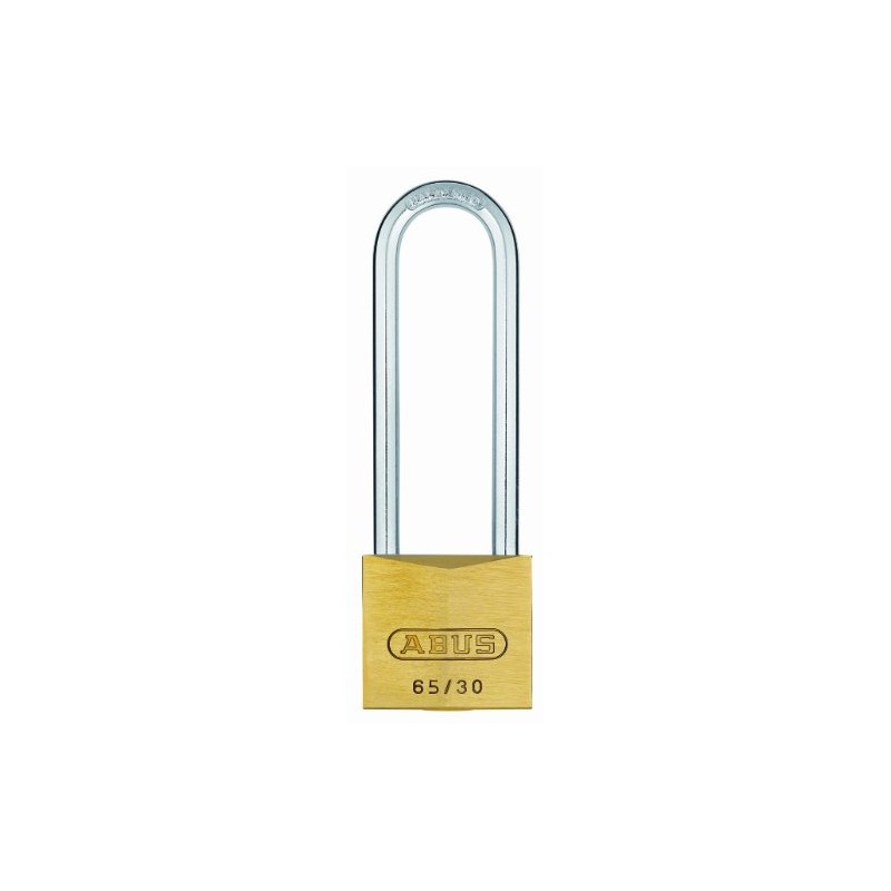 ABUS 12292 60mm Long Shackle Brass Padlock with 6302 Alike